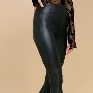 Gentle fawn Donovan faux leather leggings